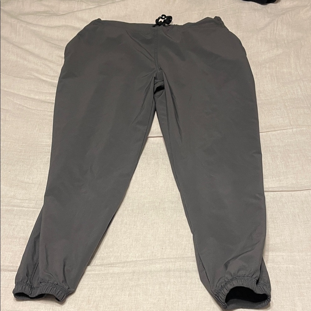 Gray Track Pants
